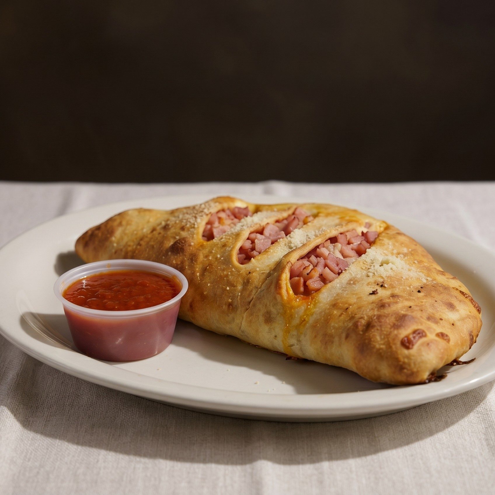 Cheese Calzone.