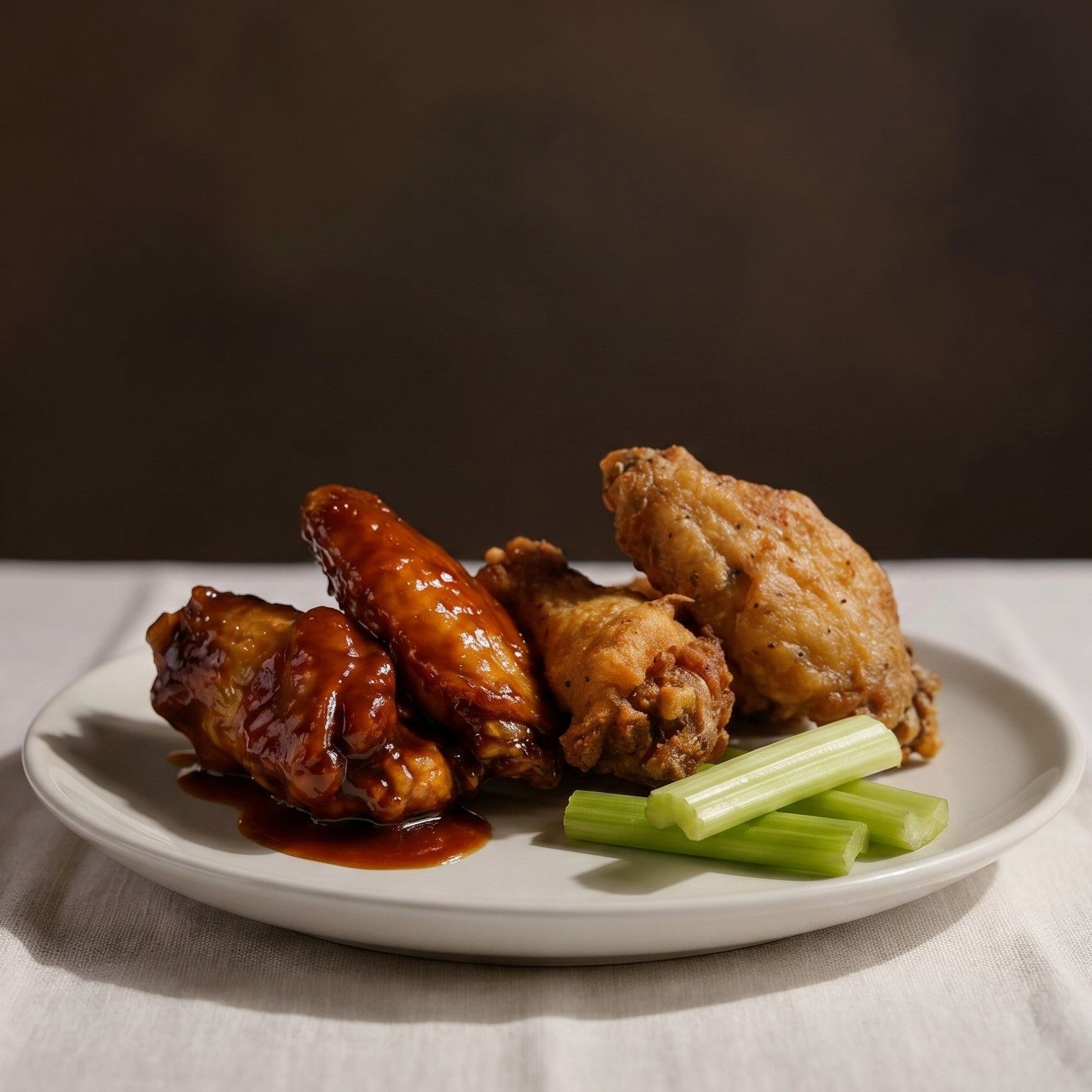 Wings & Sauce.
